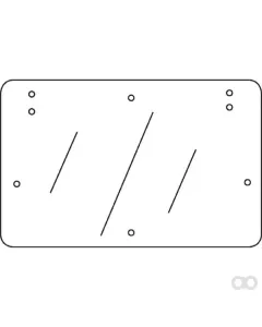 Kramp - D9121 - Upper Rear Window