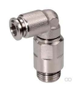 Kramp - ECSSL414B - Elbow Push-in Fitting 4x1/4"