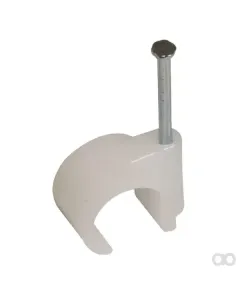 Kramp - EM366524 - Cable Clip 2.75-4mm White