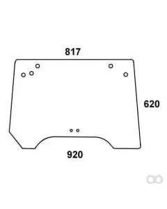 Kramp - ER047939N - Rear Window