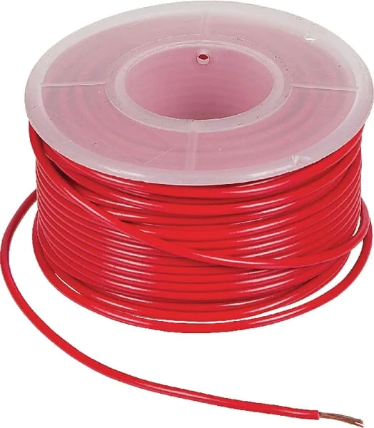 Kramp - FGP011938 - Primary Wire 100 ft Spool Red