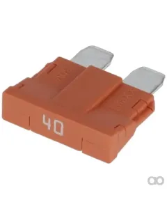 Kramp - FS1840KR - Fuse Standard Blade 80V 40A Orange Pack 10x Kramp