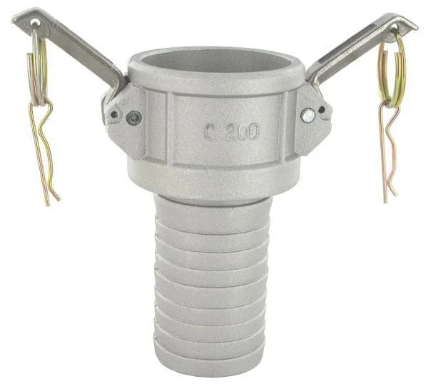 Kramp - HCN100CSS051 - Camlock Type C 2" Hose End, Stainless Steel