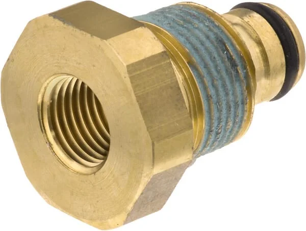 Kramp - HD565685 - Adaptor K-Lock TR-20 Male Thread x 1/4" Female Thread, Brass