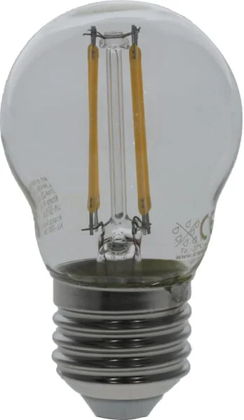 Kramp - KRFBG4545E27 - LED Filament Bulb - Globe G45 E27 4.5W