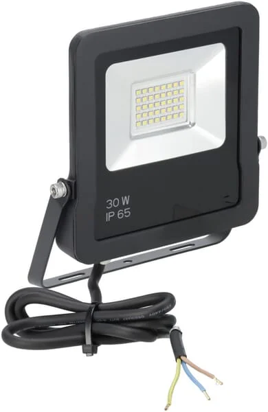 Kramp - KRFL30865BK - LED Floodlight, 30W, 6500K