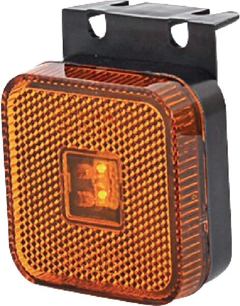 Kramp - LA30121 - Marker Light LED, Square, 12-24V, 65x65x28mm