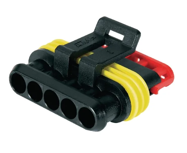 Kramp - LA89012KR - Plug Housing, 5 Pin Female