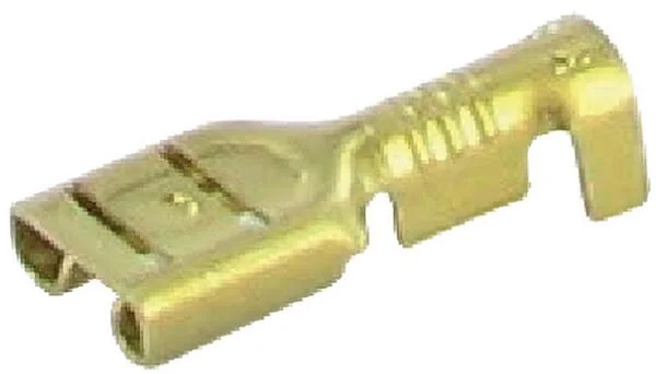 Kramp - LA9135KR - Female Switch Plate, 2mm² 6.4x0.8mm 100 Pcs