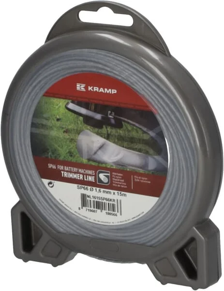 Kramp - NL1615SP66KR - Nylon Trimmer Line SP66 Diameter 1.6x15m Kramp