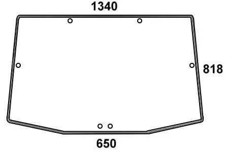 Kramp - R131208N - Rear Window
