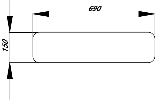 Kramp - R198147N - Lower Rear Window
