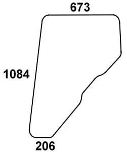 Kramp - RT6005010161N - Window In Door
