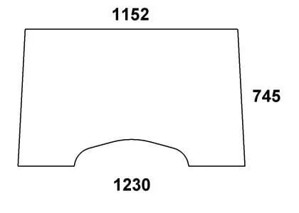 Kramp - RT6005028923N - Windscreen X-Series