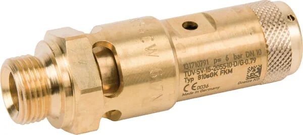 Kramp - SV2122G06M06B - Safety Valve 3/8"CE 6 Bar