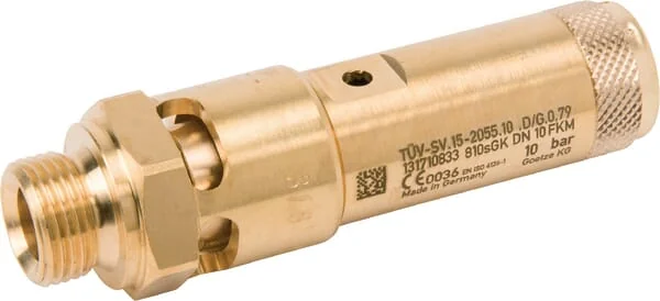Kramp - SV2122G06M10B - Safety Valve 3/8"CE 10 Bar