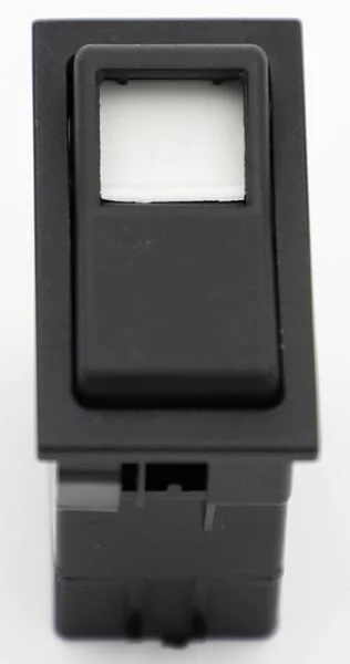Kramp - SW10017KR - Rocker Switch, I-0, On-Off, 12/24V, 4-Pin, Locating Lighting, With Bulb