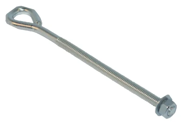 Kramp - TO4260A - Welded Eye Bolt BZP 254x10mm