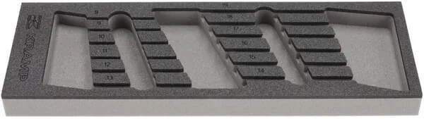 Kramp - TT852501 - Foam Insert For Combination Ratchet Wrench Set, 12 pcs