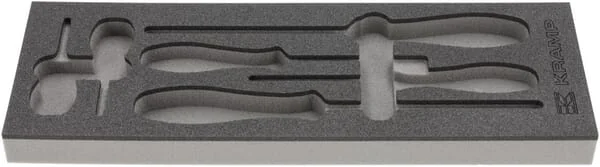 Kramp - TT854001 - Foam Insert For Screwdriver Set PH/PZ, 6 pcs