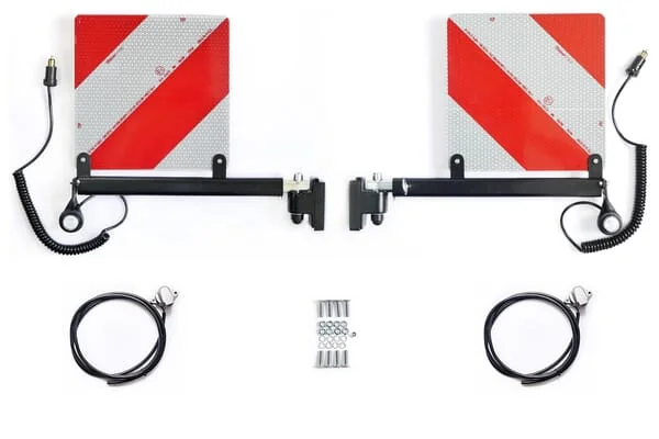 Kramp - V303LEDKR - Set Ueberbreite Warnschild