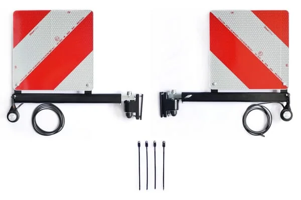 Kramp - V304LEDKR - Set Ueberbreite Warnschild