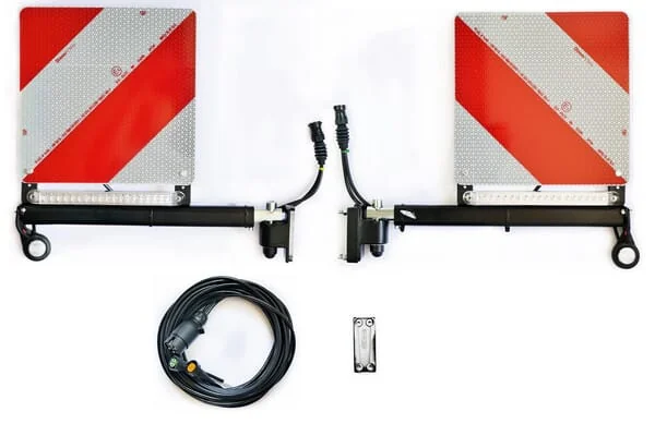 Kramp - V314DYNKR - Set Ueberbreite Warnschild