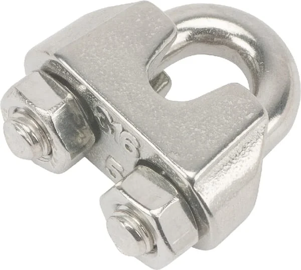 Kramp - WL05RVS - Wire Rope Clip S.S. A4 5mm