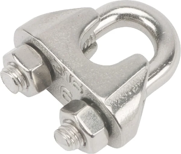Kramp - WL06RVS - Wire Rope Clip S.S. A4 6mm