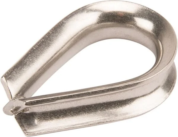 Kramp - WT05RVS - Rope Thimble Stainless Steel A4 5mm