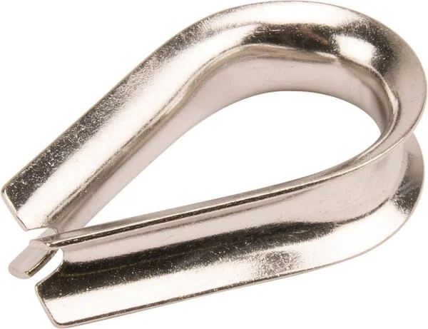 Kramp - WT10RVS - Rope Thimble Stainless Steel A4 10mm