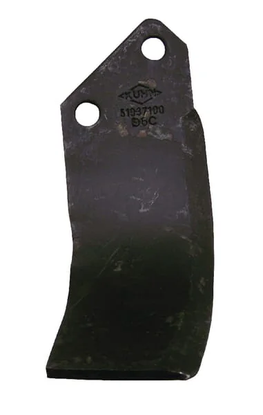 KUHN - 51937100 - Rotovator Blade LH 190x135x80mm 7mm Thick KUHN