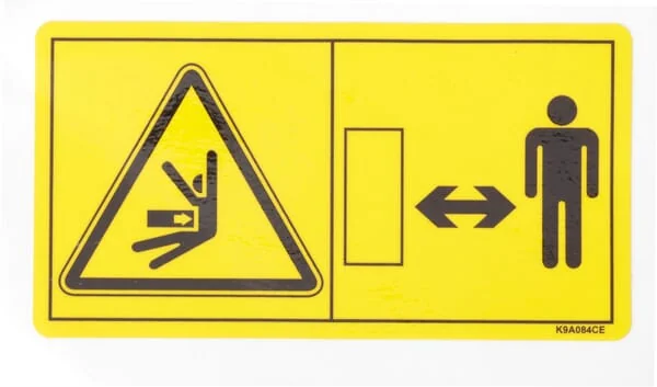 KUHN - K9A084CE - Decal Safety