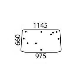 Landini - 3551998M1 - Window Glass