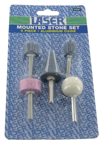 Laser - SS0341 - Laser Grinding Stone Set 5-Piece