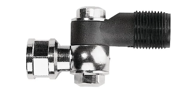 Lechler - 095016560721 - Swivel Joint 1/4" IT - 3/8" ET