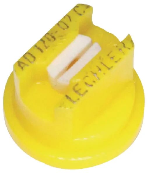 Lechler - AD12002C - Flat Fan Nozzle AD 120° 02 Yellow Ceramic Lechler