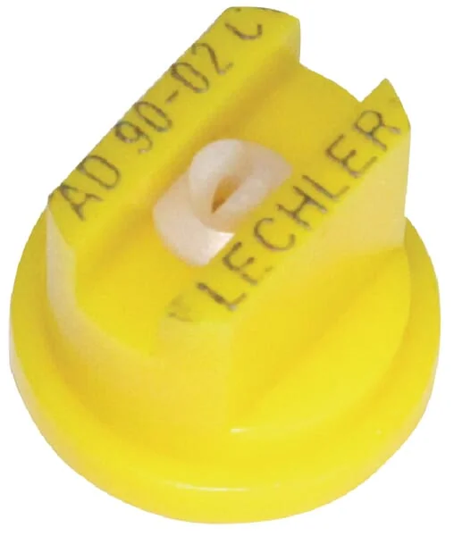 Lechler - AD9002C - Flat Fan Nozzle AD 90° 02 Yellow Ceramic Lechler