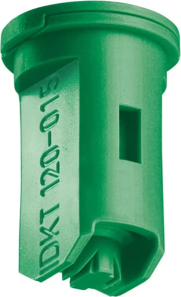 Lechler - IDKT120015POM - Air Injection Double Flat Fan Nozzle IDKT 120° 015 Green Plastic Lechler