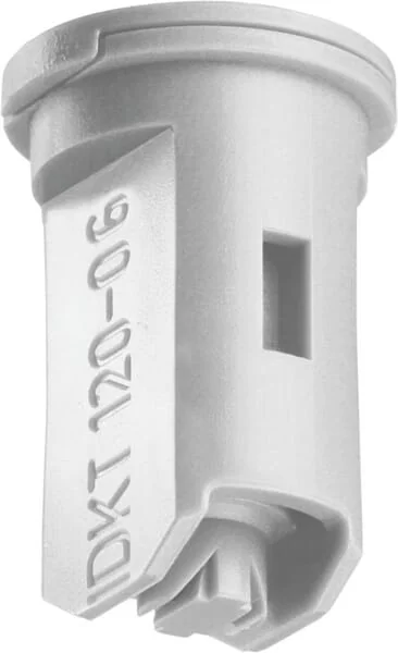 Lechler - IDKT12006POM - Air Injection Double Flat Fan Nozzle IDKT 120° 06 Grey Plastic Lechler