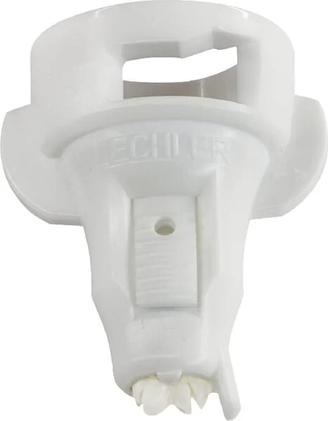 Lechler - IDTA12008C - Double Flat Fan Nozzle IDTA 120° 08 White Ceramic Lechler