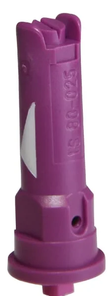 Lechler - IS80025POM - Air Injection Off-Centre Nozzle IS 80° 025 Violet Lechler