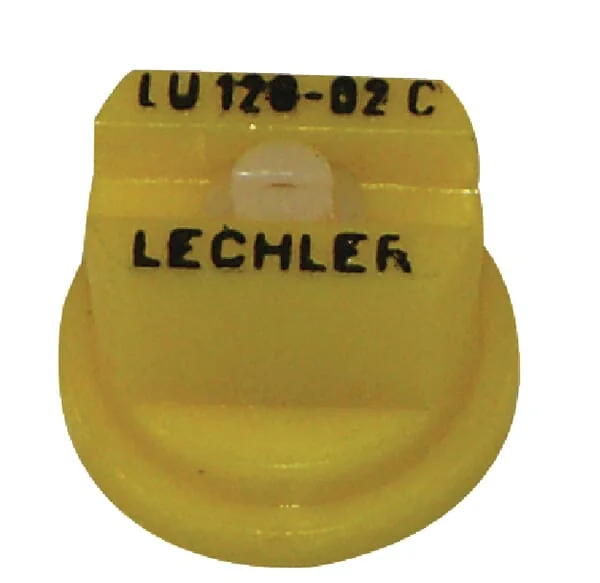 Lechler - LU12002C - Flat Fan Nozzle LU 120° 02 Yellow Ceramic Lechler