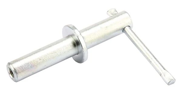 Lemken - 3030118 - Spindle Nut with Handle M14/D25/38x160 ZN