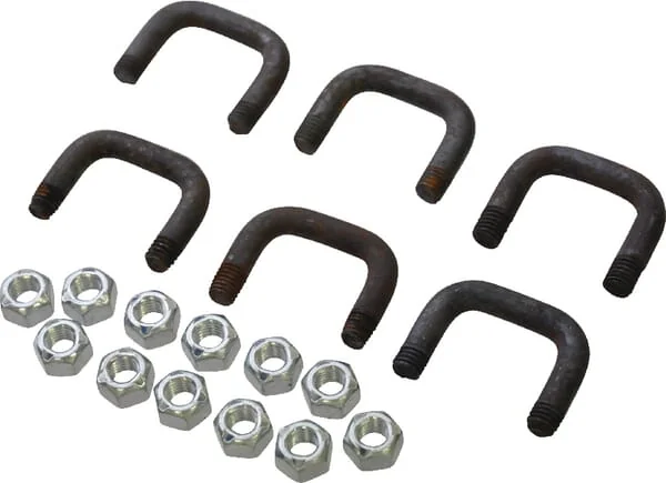 Lucas G - 10019008 - U-Bolts (6x) Diameter 8mm