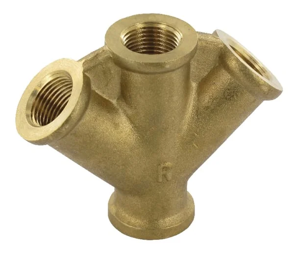 Lüdecke - DO17 - Y-Piece 3/8" 3-Way