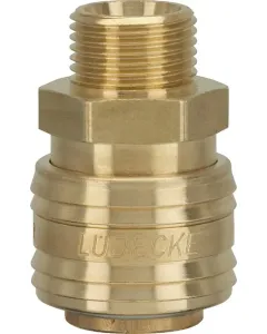 Luedecke - ESA12AR - Quick Coupling AG BSP 1/2"