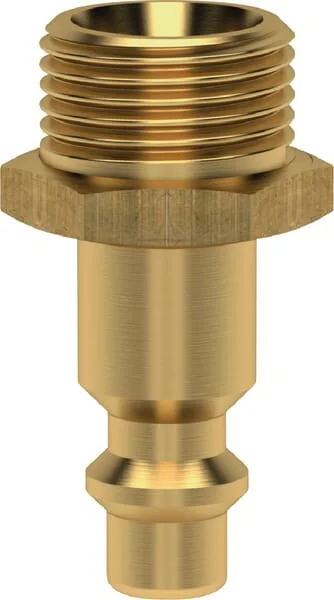 Lüdecke - ESA14NAR - Male Connector with 1/4" BSP Male Thread