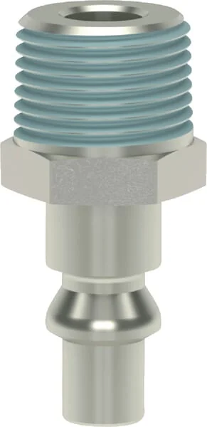 Lüdecke - ESAI14NAS - Male Connector with 1/4" BSP Male Thread