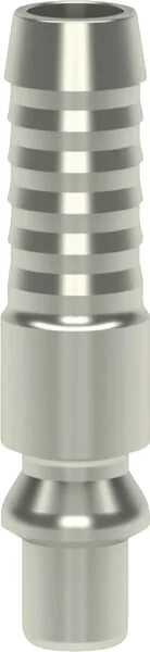 Lüdecke - ESAI8SS - Male Connector with 8mm Hosetail